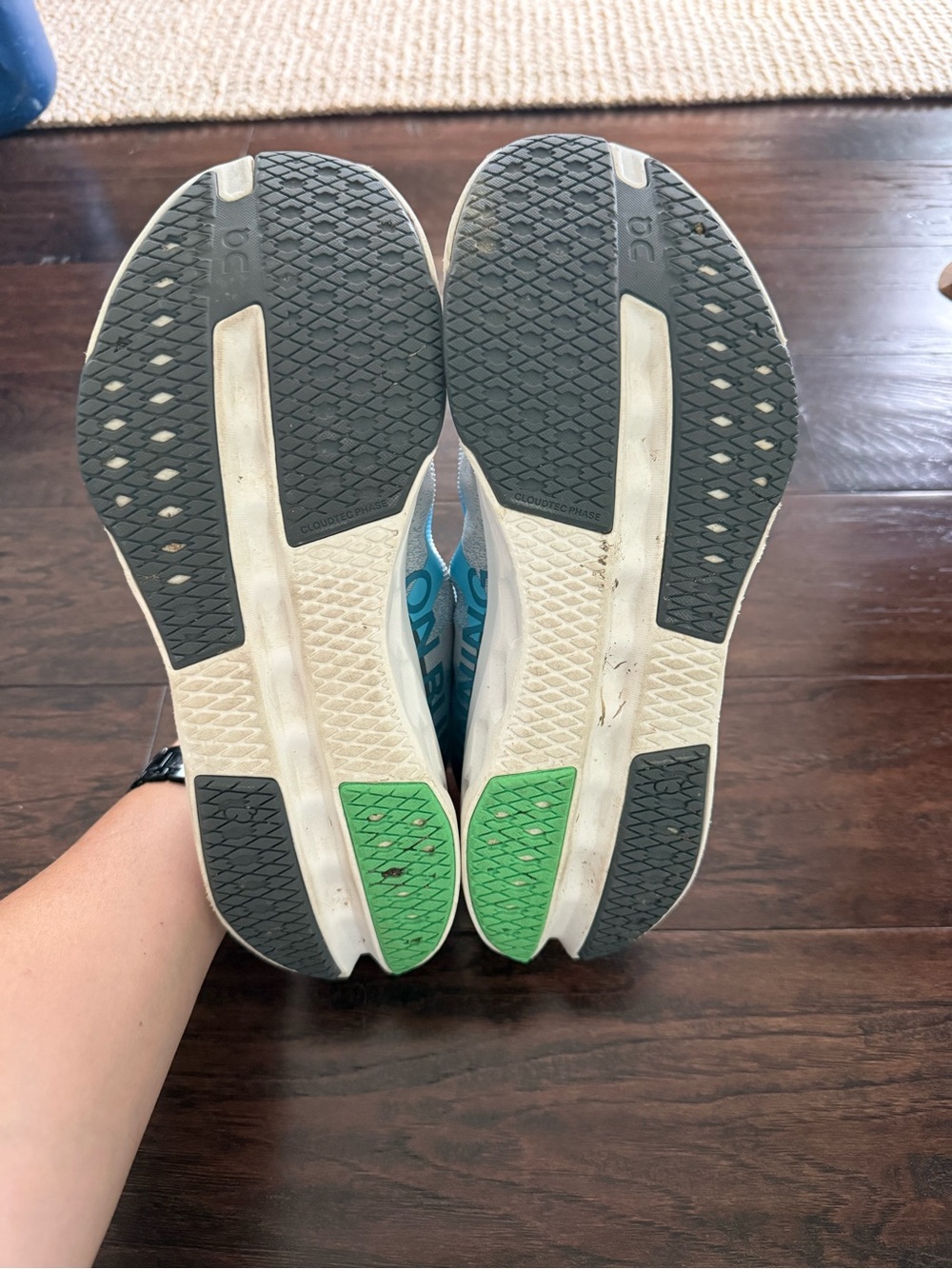 On Cloudsurfer Next Running Shoes - Niagara White - Picture 7 of 10